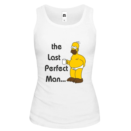 Женская майка The last perfect man