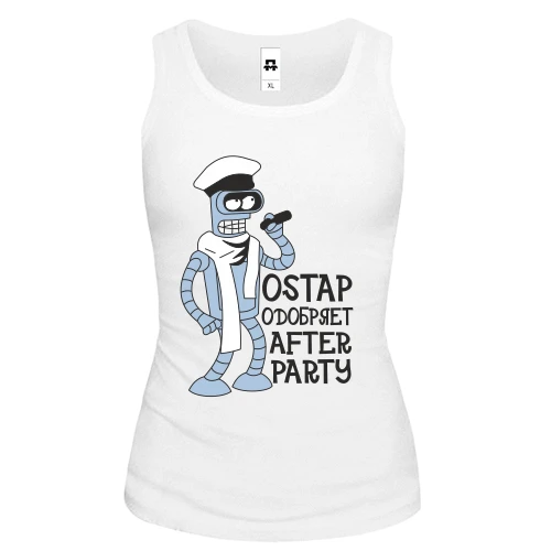 Женская майка Ostap одобряет