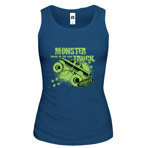 Женская майка Monster Trucks