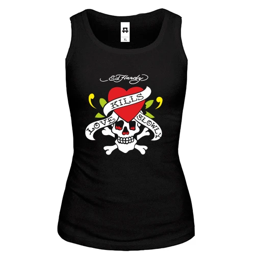 Женская майка Ed Hardy