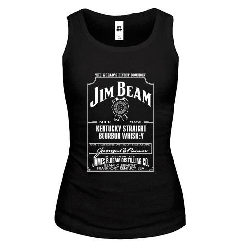 Женская майка jim beam