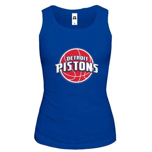 Женская майка Detroit Pistons