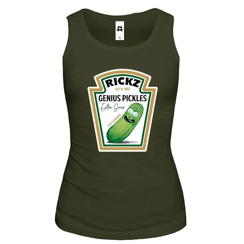 Жіноча майка Rickz Genius Pickles