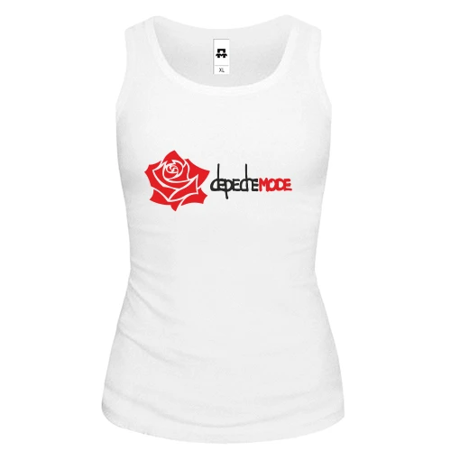 Жіноча майка Depeche Mode red Rose