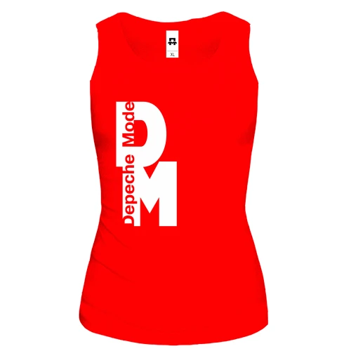Жіноча майка Depeche Mode white