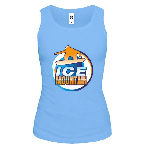 Женская майка Ice mountain