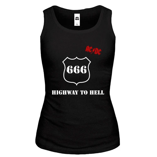 Жіноча майка AC/DC - Highway to hell