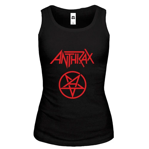 Жіноча майка Anthrax із зіркою