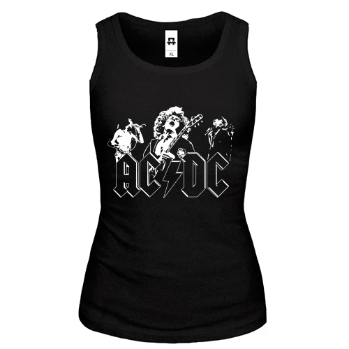Женская майка AC/DC - Let there be rock