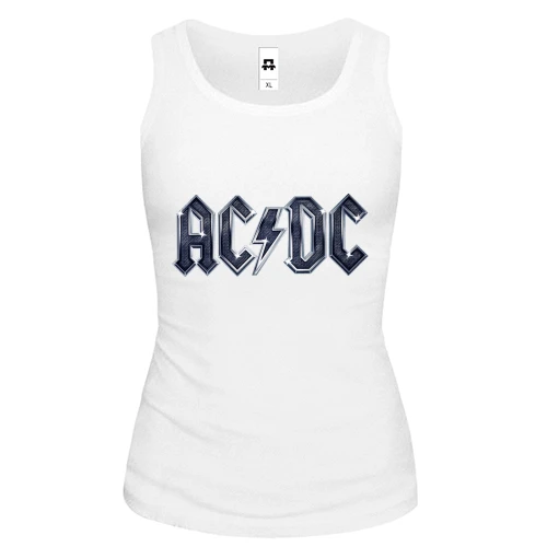 Жіноча майка AC/DC blue