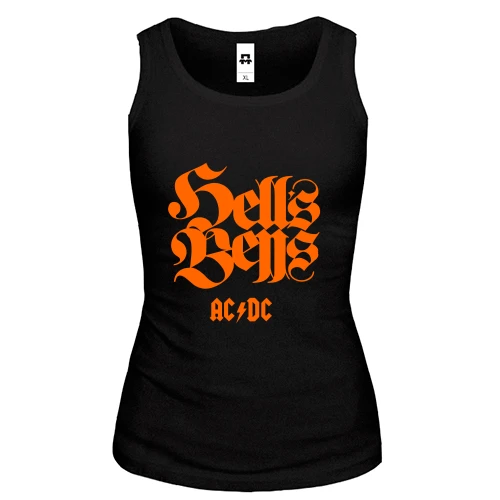 Женская майка AC/DC - Hells Bells