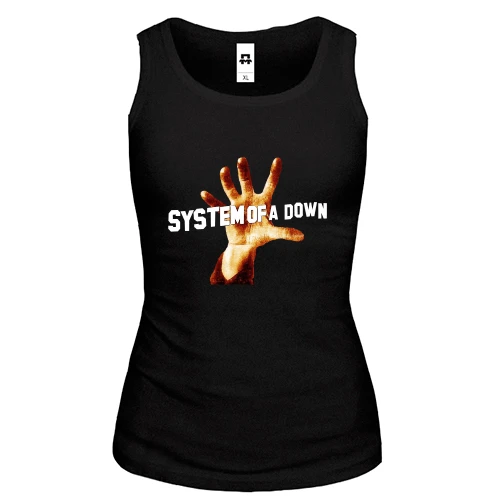 Жіноча майка System of a Down з рукою