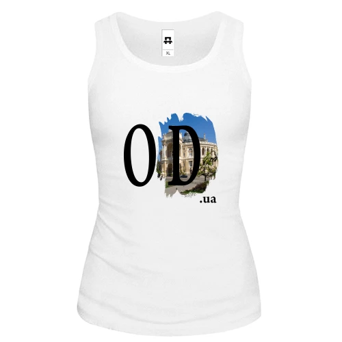 Женская майка od.ua (Одесса)