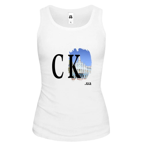 Женская майка ck.ua (Черкассы)
