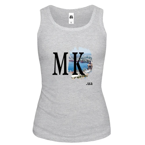 Женская майка mk.ua (Николаев)