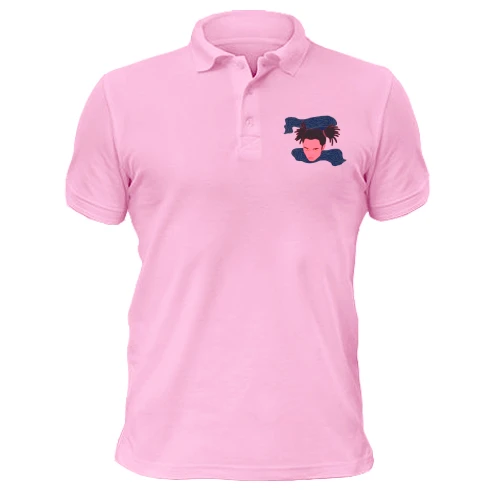 Мужская футболка-поло с GONE.Fludd (иллюстрация)