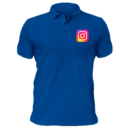 Мужская футболка-поло с логотипом Instagram