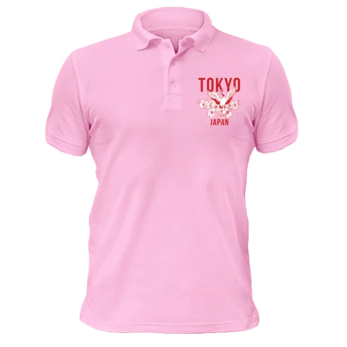 Чоловіча футболка-поло Tokyo Japan