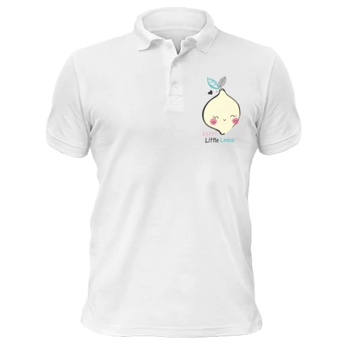 Чоловіча футболка-поло Happy Little Lemon