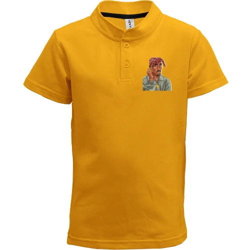 Детская футболка поло с 2PAC (иллюстрация)
