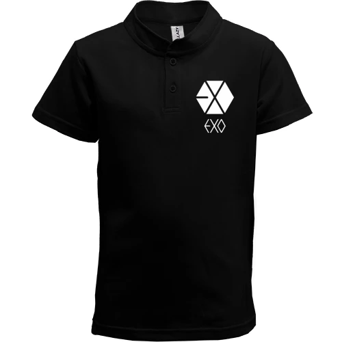 Детская футболка поло, Черный, EXO