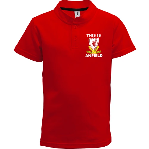 Детская футболка поло This Is Anfield 2