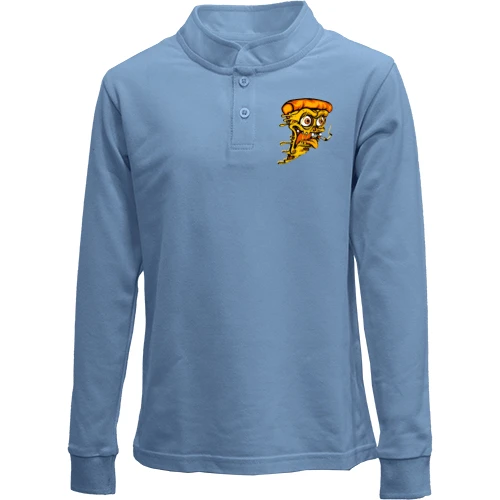 Дитячий лонгслів поло Crazy Pizza
