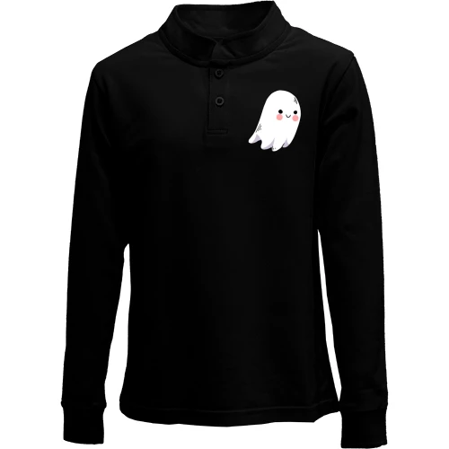 Детский лонгслив поло Baby Ghost Привидение