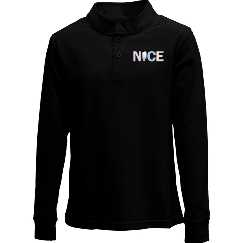 Дитячий лонгслів поло NICE