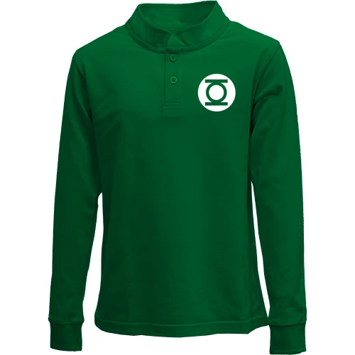 Детский лонгслив поло Шелдона Green Lantern