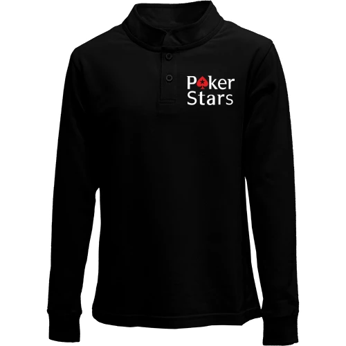 Дитячий лонгслів поло Poker Stars 3