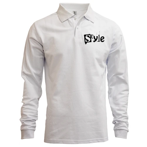 Чоловічий лонгслів поло Style