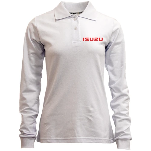 Женский лонгслив поло Isuzu