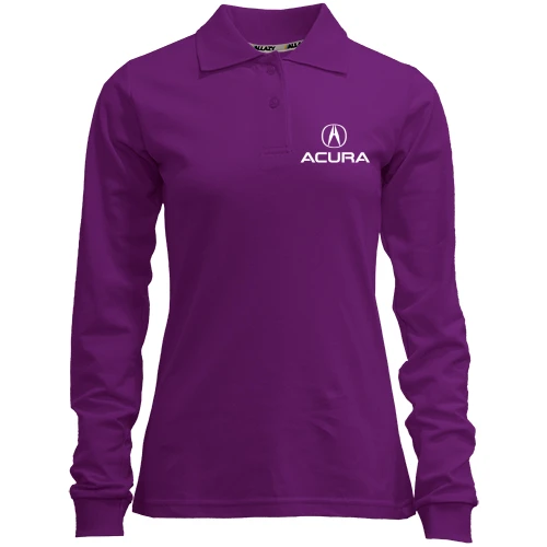 Женский лонгслив поло Acura
