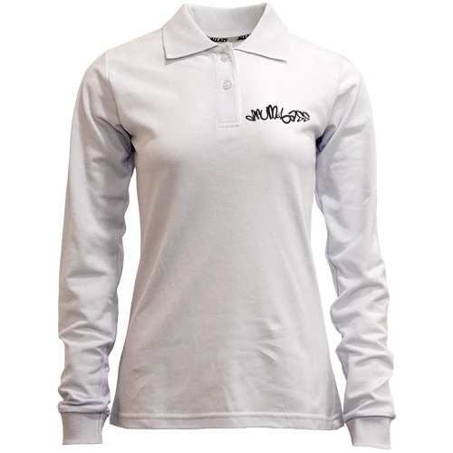 Женский лонгслив поло Drum & Bass