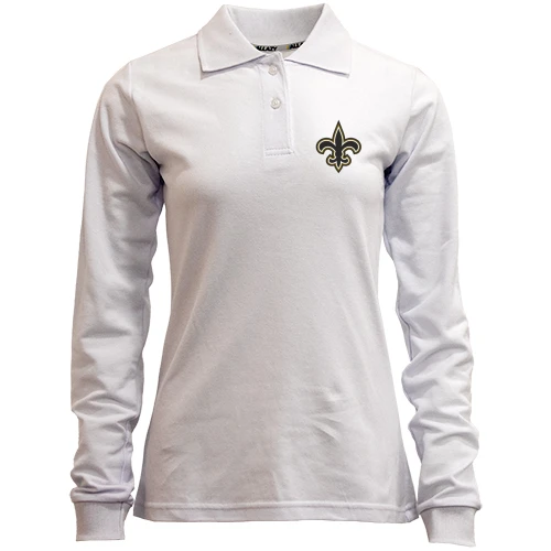 Женский лонгслив поло New Orleans Saints
