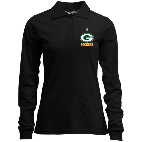 Женский лонгслив поло Green Bay Packers