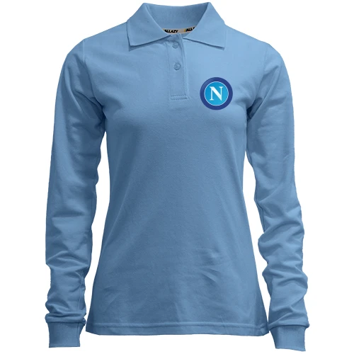 Женский лонгслив поло FC Napoli (Наполи)
