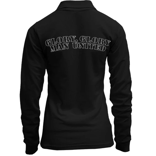 Женский лонгслив поло Glory Man United