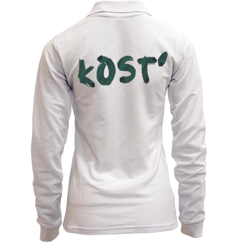 Женский лонгслив поло kOST (2 стороны)