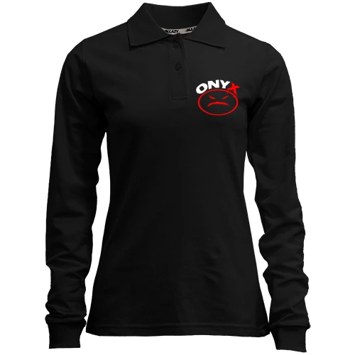 Женский лонгслив поло Onyx (2)