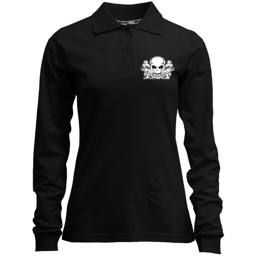 Женский лонгслив поло Muerios