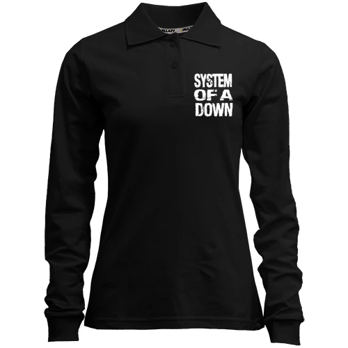 Женский лонгслив поло "System Of A Down"