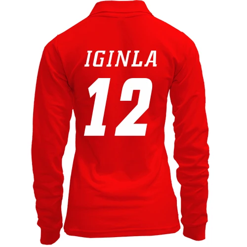 Женский лонгслив поло Jarome Iginla