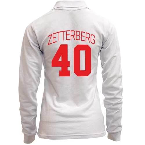 Женский лонгслив поло Henrik Zetterberg