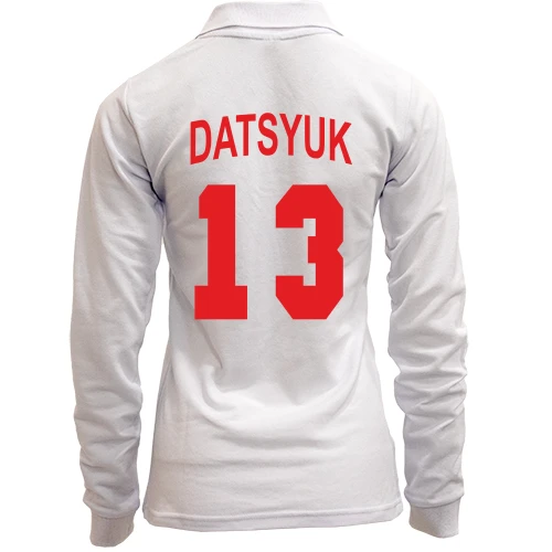 Женский лонгслив поло Pavel Datsyuk