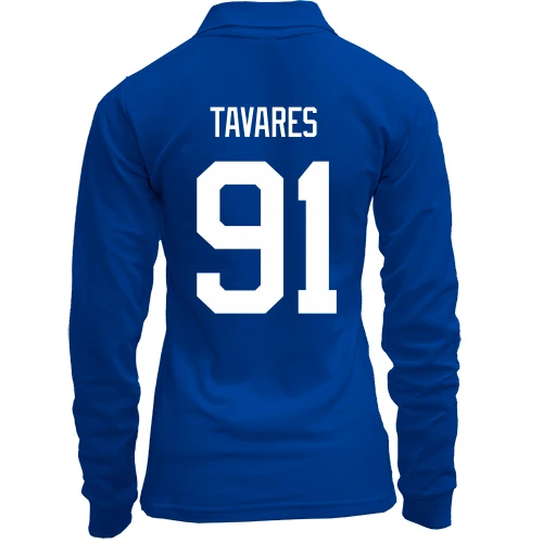 Женский лонгслив поло John Tavares