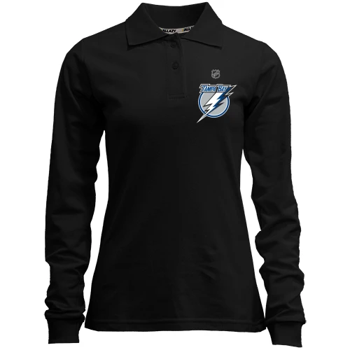 Женский лонгслив поло Tampa Bay Lightning