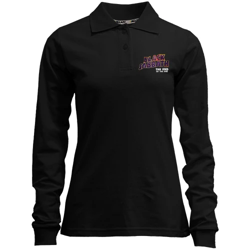 Женский лонгслив поло Black Sabbath - The end