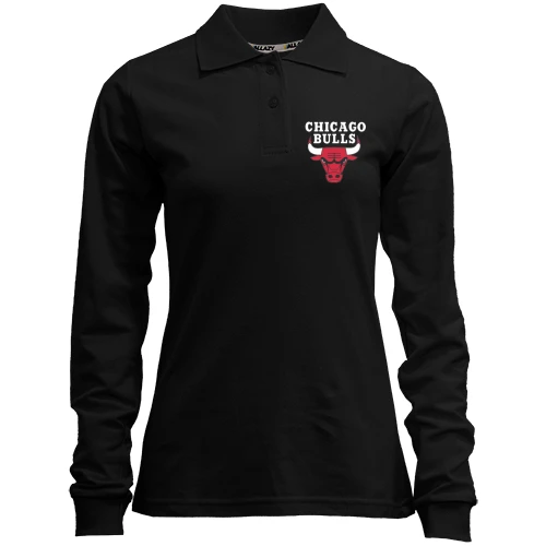 Женский лонгслив поло Chicago bulls